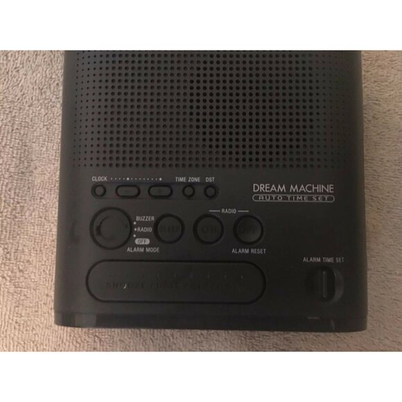 Sony Dream Machine AM FM Alarm ‎ Clock Radio Model ICF-C218 Tested/Works - Picture 3 of 6